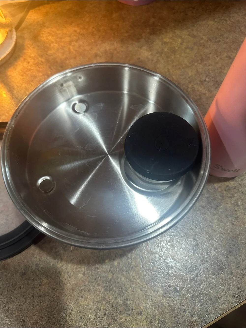 S'well Pink Insulated Bottle and Matching Food Bowl Set
